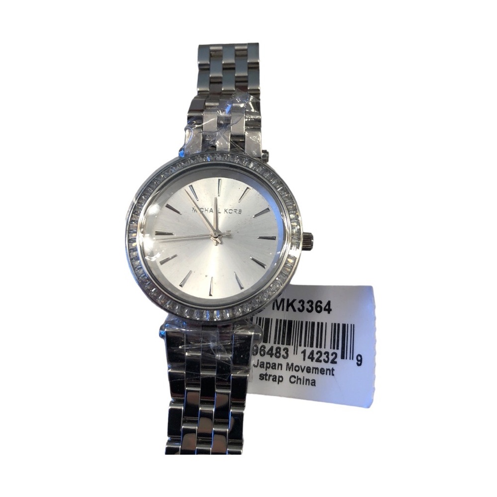 Michael Kors MK3364 Mini Darcy 33MM Stainless Steel Silvertone - Picture 7 of 16